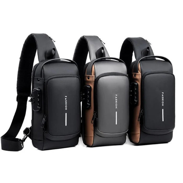 Bolso Bandolera Antirrobo Clave USB